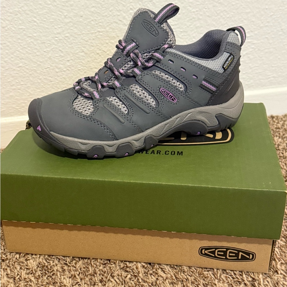 Keen Koven WP Women’s Shoes Steel Gray/African Violet Size 6.5